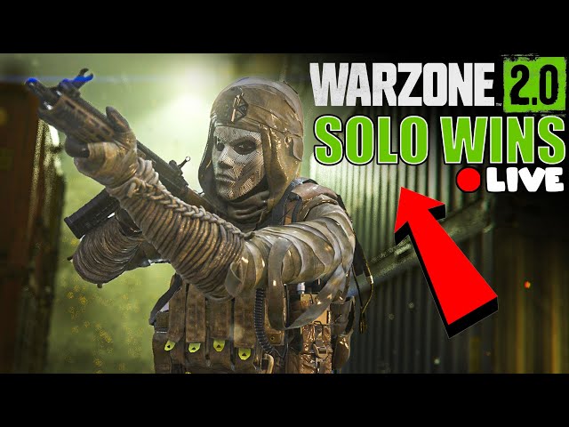LIVE - SOLO WARZONE 2 - BATTLE ROYALE GAMEPLAY