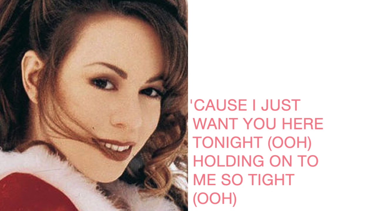 Mariah Carey - All I Want For Christmas Lyrics - YouTube