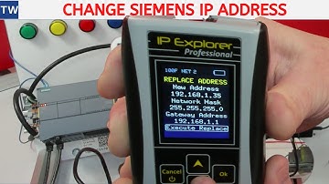 Change the IP Address of a Siemens S7-1200