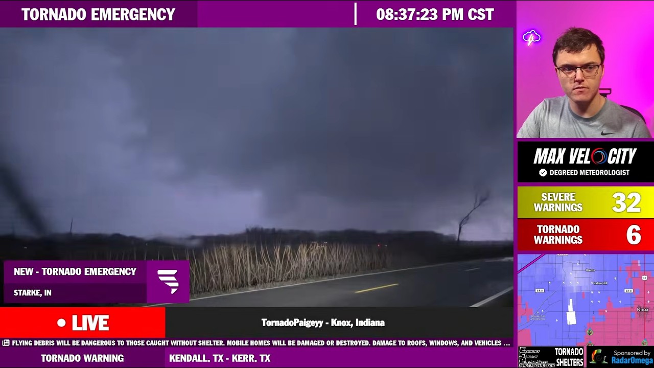 The First Tornado Emergency of 2026, As It Happened Live... - YouTube