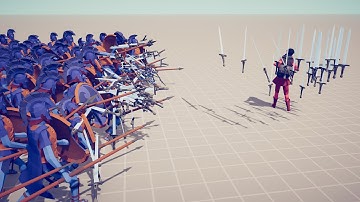 GOD SWORDCASTER vs ARMIES Totally Accurate Battle Simulator TABS