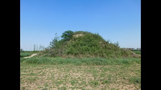 China Pyramid: 2000 year old ancient imperial tombs in Xianyang, China ! Chinese Han Dynasty.