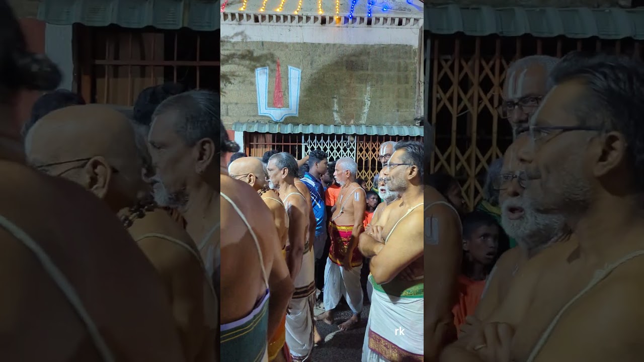 Sri Parthasarathyperumal chinnather ready for purappadu after goshti thodakkam 