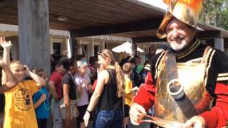 DeSoto Crewe visits Bashaw Elementary
