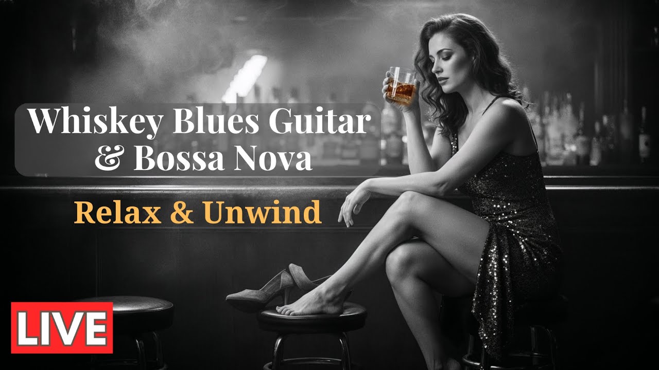 Whiskey  Lounge Blues Guitar & Bossa Nova – Smooth Jazz for Cozy Evenings