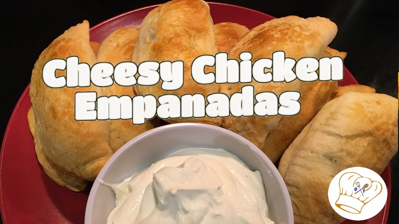 Cheesy Chicken Empanadas YouTube