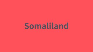 The History Of Modern Somaliland De Facto State Every Year Joh Tv