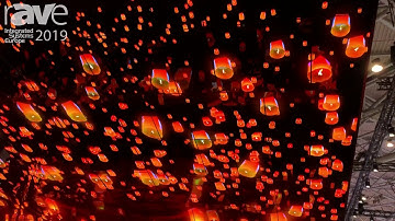 ISE 2019: LG Shows OLED Open Frame in Amazing, Immersive Waterfall Installation