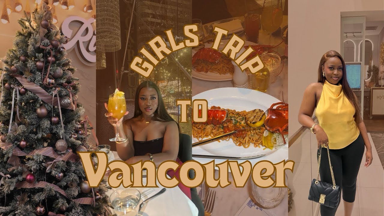 Vancouver Girls Trip Diaries ✨ | Food, Ice Skating, Club Nights & Core Memories
