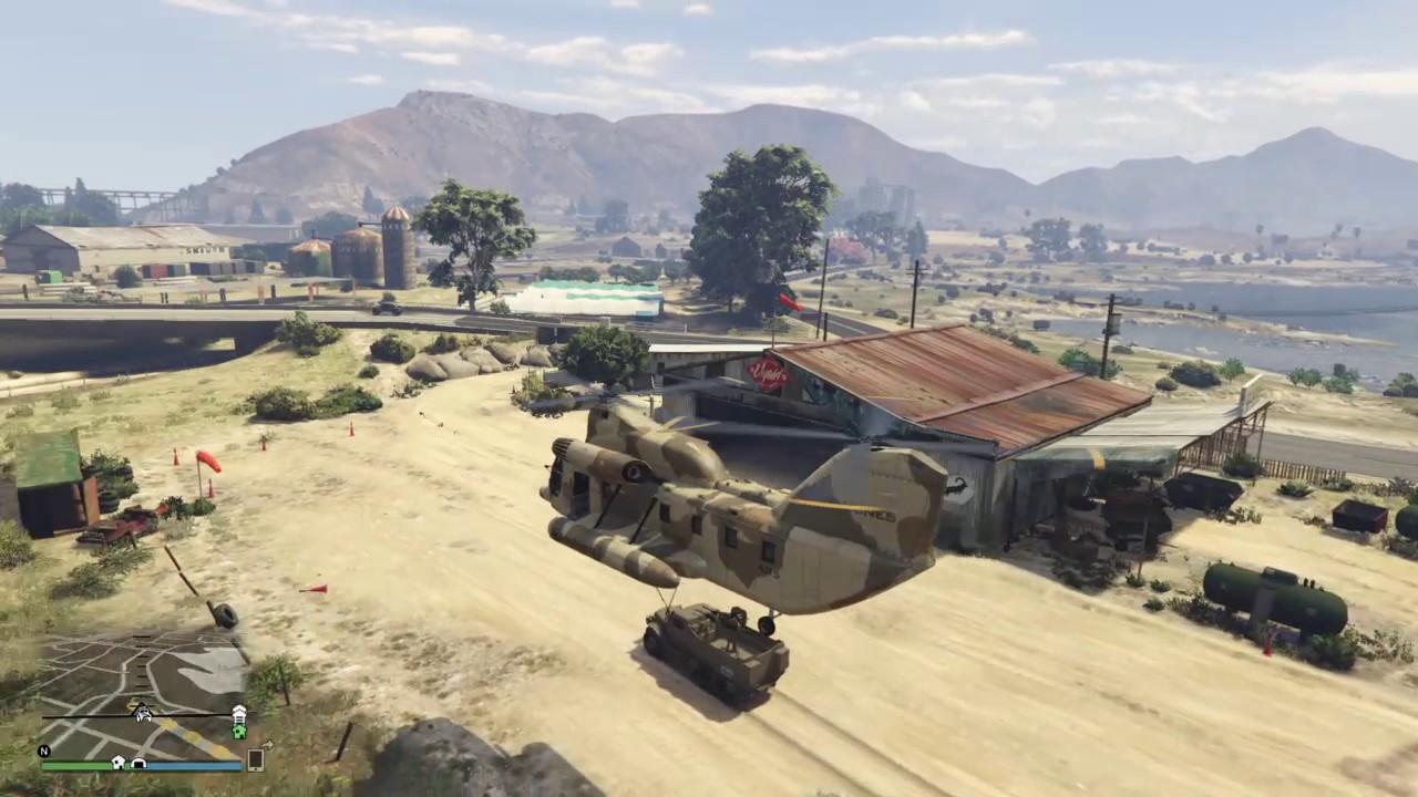 cargobob real name Grand Theft Auto V - Flight School - how NOT to use a CargoBob