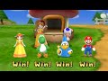 Mario Party 9 Step It Up Mini Games - Daisy vs Yoshi vs Mario vs Magikoopa (Toad and Go Seek)