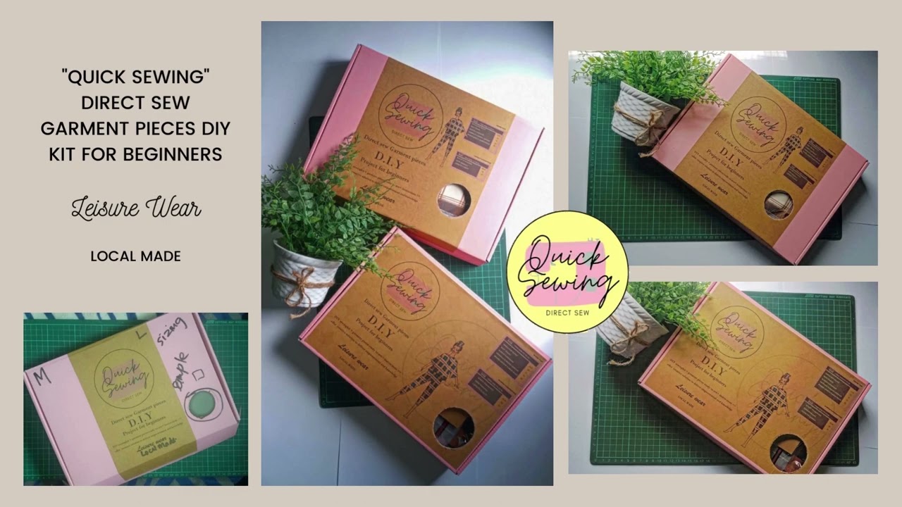 CDU2022_B006: Direct Sew Garment Pieces D I Y kit For B40 Empowering Skills At Once Generate Extra