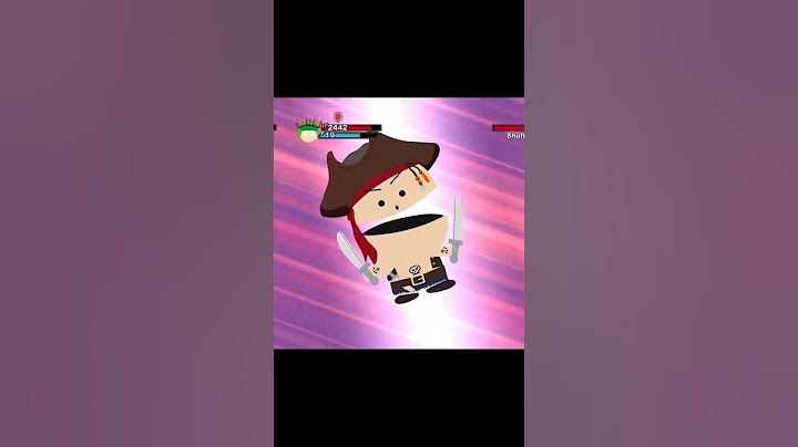 South park | Don't kick the baby.