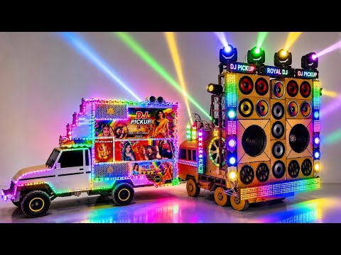How to Make Mini DJ Stage Setup atHome | Cardboard DJ Box (Step byStep)| DIY DJ Toy Making dj setup