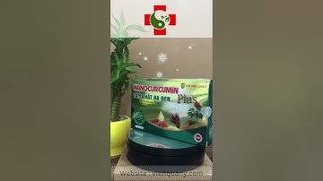 Nano curcumin tam thất xạ đen plus - Chính hãng học viện quân y nghiên cứu và sản xuất