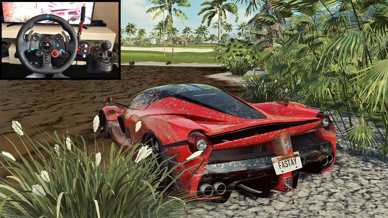 NFS HEAT Rebuilding a FERRARI LAFERRARI - LOGITECH G29 gameplay