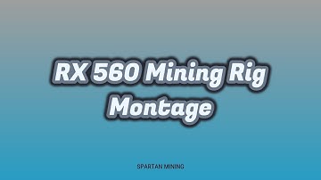 RX 560 Ethereum Mining Rig Montage 3-22-2018