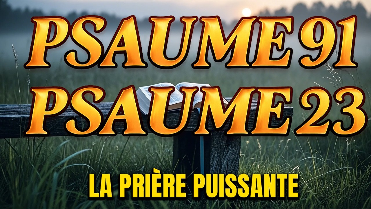 PRIÈRE DU JOUR 01 MARS – PSAUME 91 et PSAUME 23–Les deux PRIÈRES LES PLUS PUISSANTES de la BIBLE