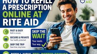 How to refill a prescription online at Rite Aid