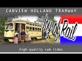 Electrische Museumtramlijn Amsterdam CABVIEW HOLLAND [TRAMWAY] 14jul 2019