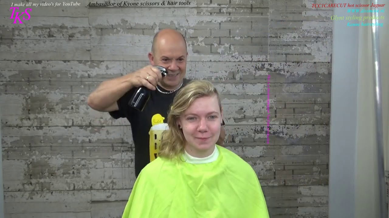 I don't know what I want, as long it fit in a tail!!! Jill models in this cut and color tut by T.K.S