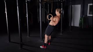 Single Arm Ring Row Hold
