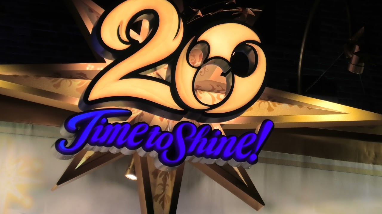 4k Tds 夜の周年タペストリー近くから撮ってきた 東京ディズニーシー周年タイムトゥシャイン Time To Shine ミラコ通りデコレーション 22 01 13 Youtube