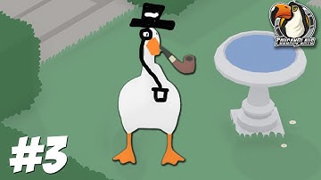 What a Distinguished Gentleman! - Untitled Goose Game Walkthrough Level 3
