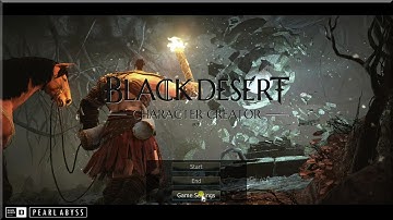 Black Desert Online Character Creator Demo