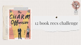 you recommend, i read: the charm offensive 📷 | reading vlog [cc]