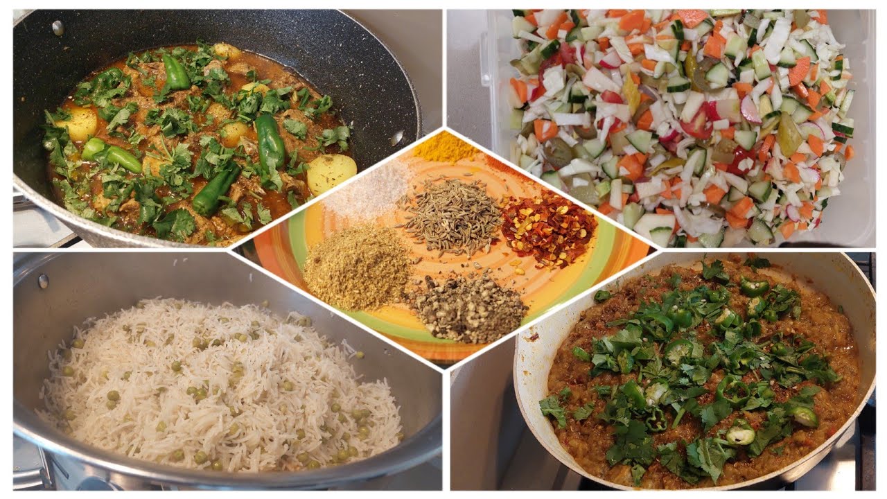 Baingan ka bharta Shandaar Allo Gosht Matar Pulao! Mehman aa rahy