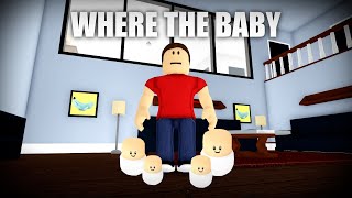 КАК ПОЙМАТЬ РЕБЕНКА В WHERE THE BABY? | Roblox