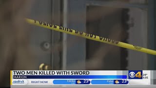 Sword attack in Marion leaves 2 dead, 1 injured; man arrested
