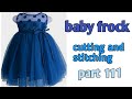Baby frock design/Baby frock cutting and stitching/Royal stitching