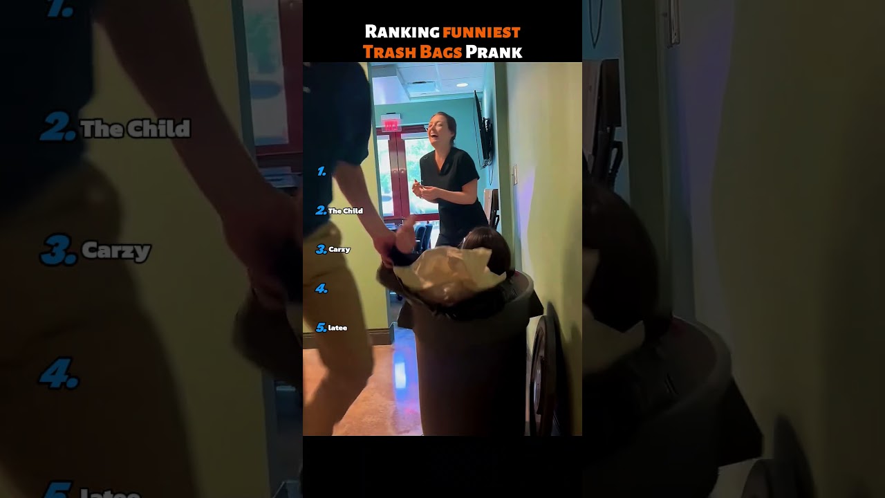 Ranking Funniest Trash Bags Prank