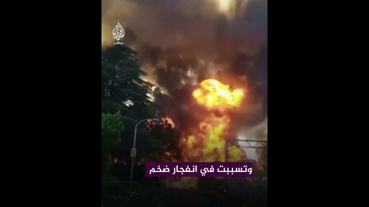 انفجار ضخم إثر حريق بناقلة غاز في جنوب #أفريقيا