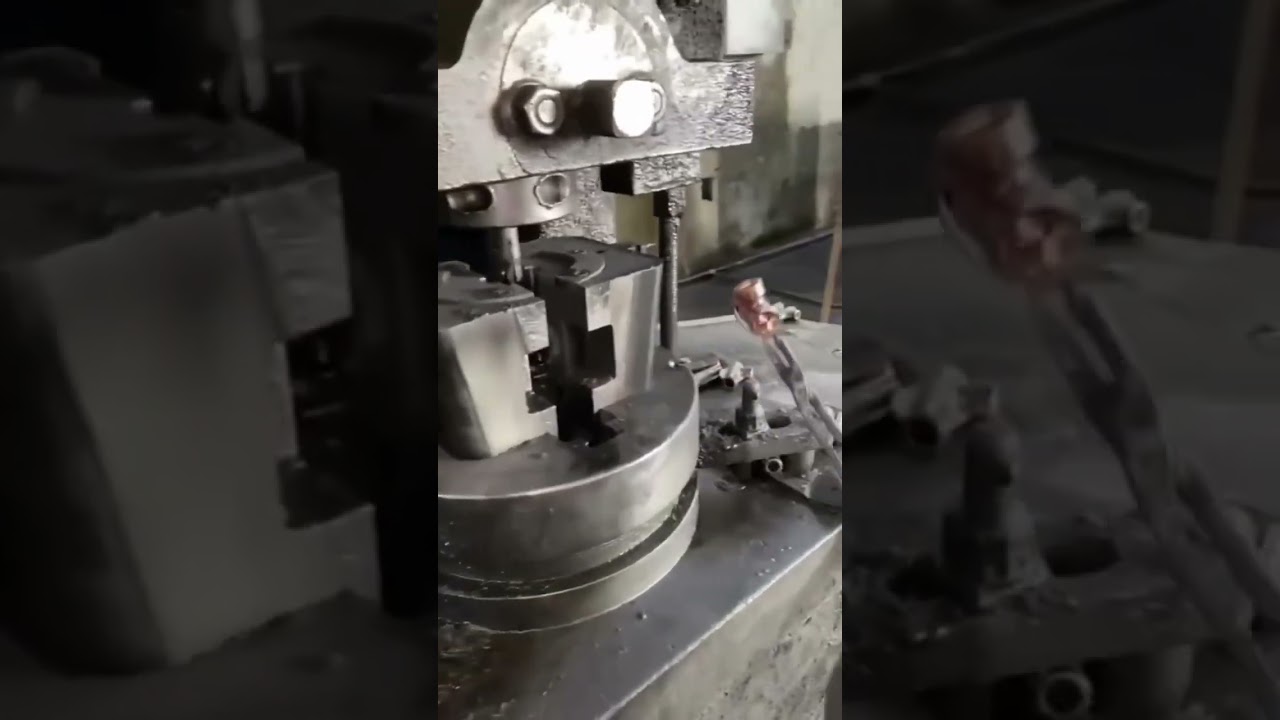 Forward Make Hollow Press Machine 100 Ton Brass Forging Process Jamnagar Gujarat