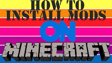 Minecraft Tutorial: How To Install Mods On Minecraft 1.6.4 And Up Windows 8