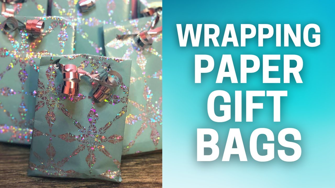 20 Ways to Make a Gift Bag out Of Wrapping Paper  Paper bag gift wrapping,  Paper bag wrapping, Gift bags diy