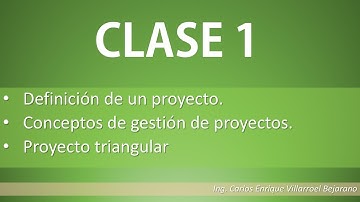 CLASE 1/13 curso MS PROJECT