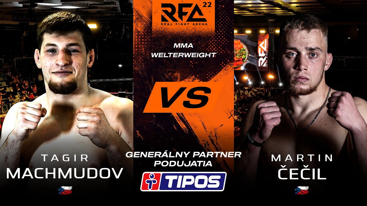 Tagir MACHMUDOV vs Martin ČEČIL (MMA) | RFA 22 TRENČÍN