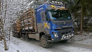 Snow, chains and Volvo 6x6