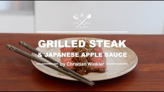 Grilled Steak with Japanese Apple Sauce ??