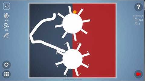 Check out how I solved level 78 in Brain It On! #BrainItOn