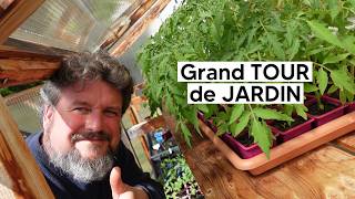 [VLOG] Grand tour du jardin et du potager de mi avril 🌱🙂🌿