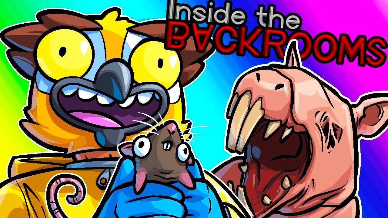 Inside the Backrooms - We Have Giant Sewer Rats Now?!