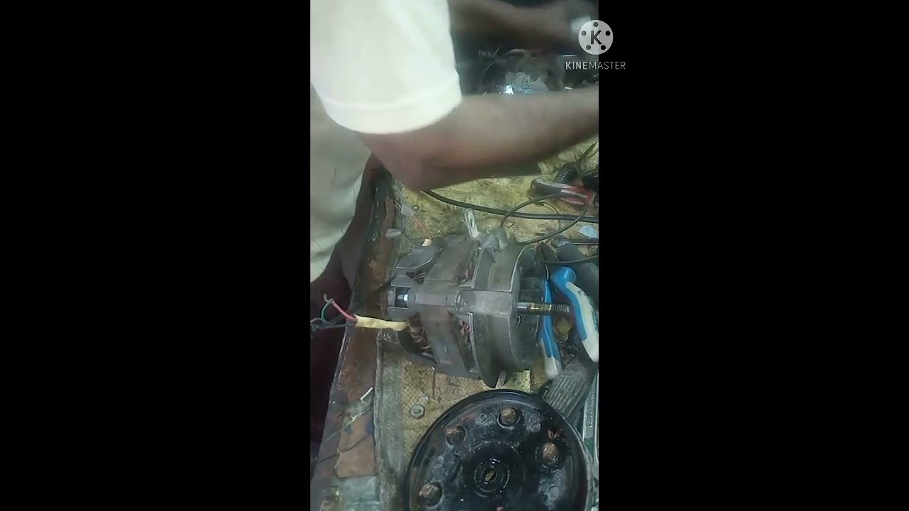 كيفيه إصلاح ماتور غساله أطفال