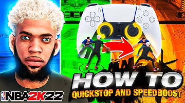 HOW TO SPEEDBOOST SPAM & QUICKSTOP ON NBA 2K22 W/ HANDCAM (2K16 SPEEDBOOST + 2K20 PEAKS)