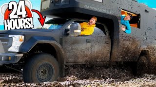 MEGA TRUCK Overnight Roadtrip Survival Challenge! screenshot 4