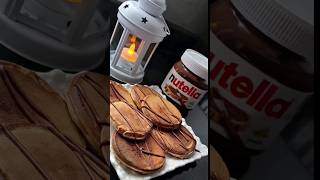 pancakes chocolate nutella recipe easy shortvideo shorts explore ramadan video daily